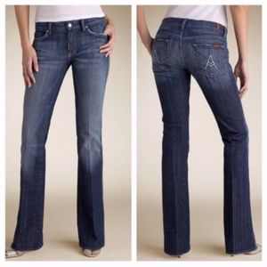 Y2K 7 for All Mankind 7FAM A-pocket flare jeans 26